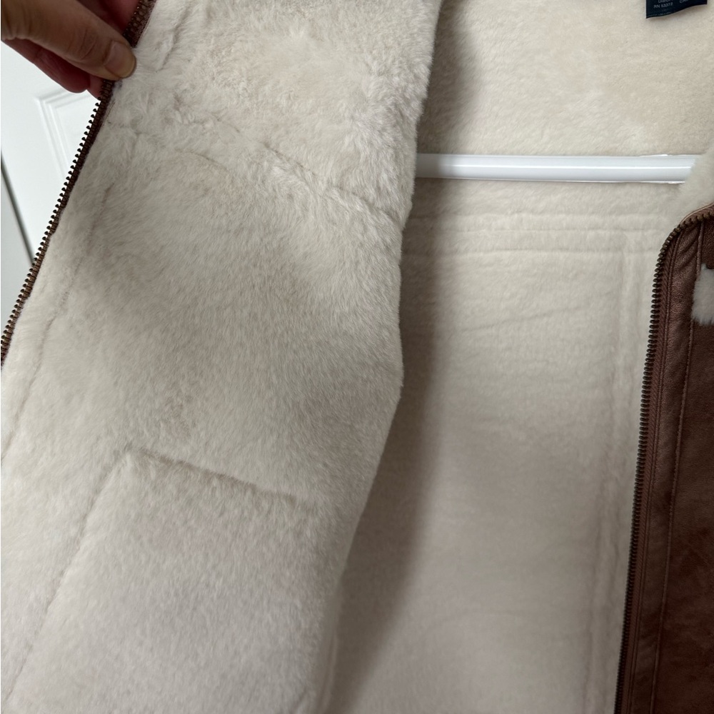 French Connection Shearling Jacket - Picture 10 of 11